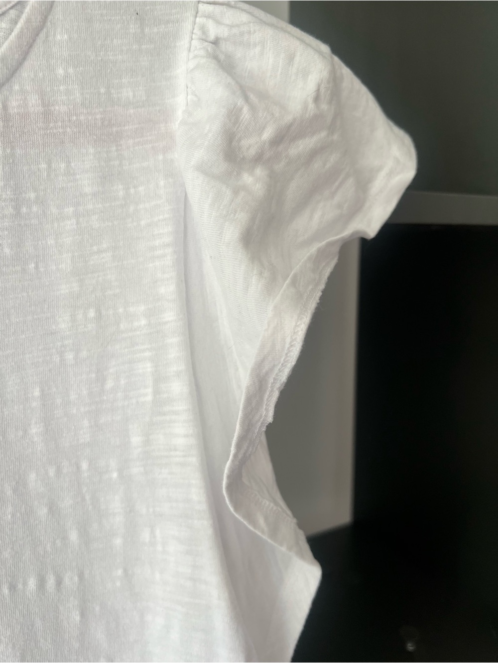 ☀️ Supply White Ruffle-Hem Mini Dress - Picture 7 of 8